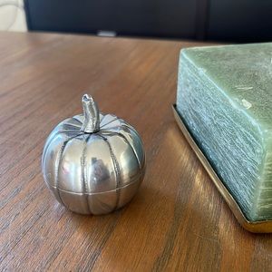 Little Pewter Pumpkin from Gumps
